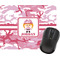 Pink Camo Rectangular Mouse Pad