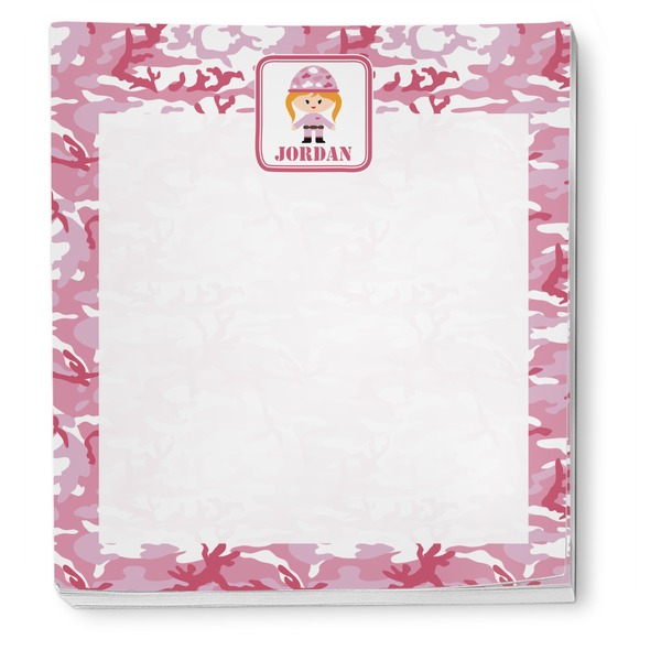 Pink Camo Notepad - Apvl