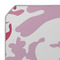 Pink Camo Octagon Placemat - Single front (DETAIL)