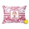 Pink Camo Outdoor Throw Pillow (Rectangular - 12x16)