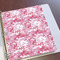 Pink Camo Page Dividers - Set of 5 - In Context
