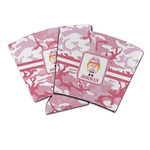 Pink Camo Party Cup Sleeve (Personalized)