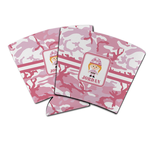 Custom Pink Camo Party Cup Sleeve (Personalized)