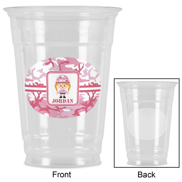 Pink Camo Party Cups - 16oz - Approval