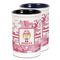 Pink Camo Ceramic Pencil Holder - Large