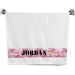 Pink Camo Bath Towel (Personalized)
