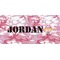 Pink Camo Personalized Novelty License Plate