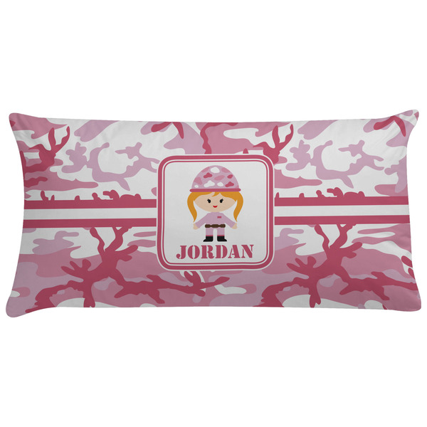Custom Pink Camo Pillow Case (Personalized)