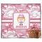 Pink Camo Outdoor Picnic Blanket (Personalized)