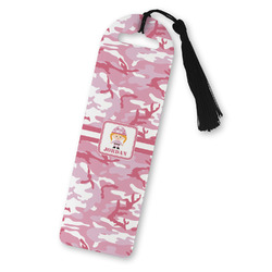 Pink Camo Plastic Bookmark (Personalized)