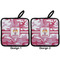 Pink Camo Pot Holders - Set of 2 APPROVAL
