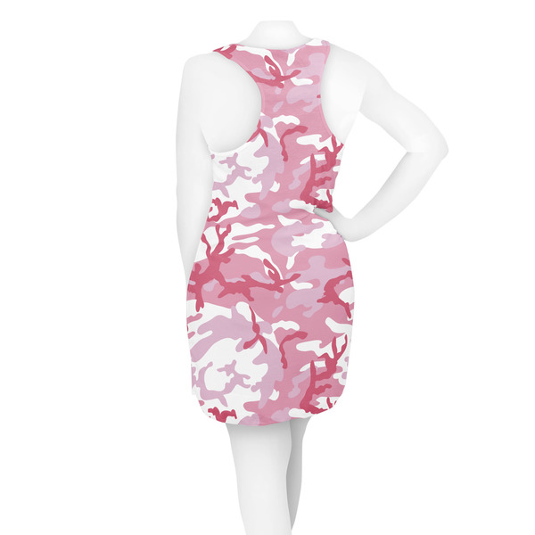 Pink Camo Racerback Dress - On Model - Back
