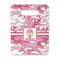 Pink Camo Rectangle Trivet with Handle - FRONT