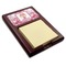 Pink Camo Red Mahogany Sticky Note Holder (Personalized)