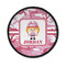 Pink Camo Round Patch