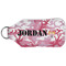 Pink Camo Sanitizer Holder Keychain - Large (Back)