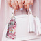 Pink Camo Sanitizer Holder Keychain - Large (LIFESTYLE)