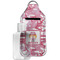 Pink Camo Sanitizer Holder Keychain - Large with Case