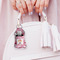 Pink Camo Sanitizer Holder Keychain - Small (LIFESTYLE)