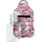 Pink Camo Sanitizer Holder Keychain - Small with Case