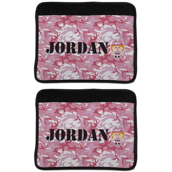 Pink Camo Seat Belt Cover (APPROVAL Update)