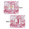 Pink Camo Security Blanket - Front & Back View