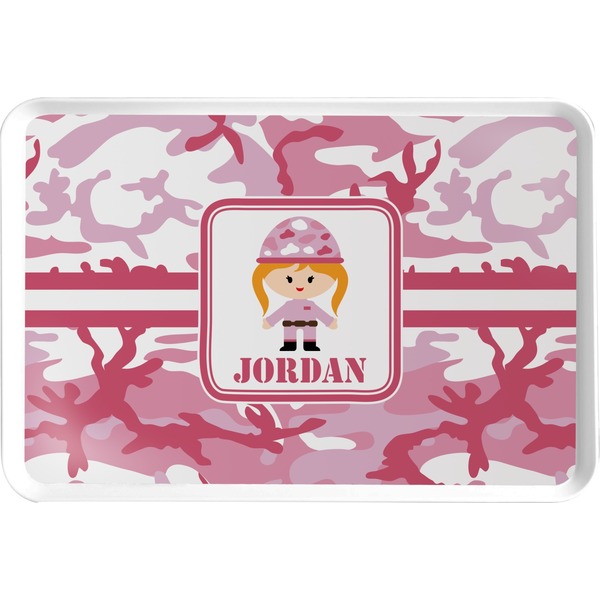 Custom Pink Camo Serving Tray (Personalized)