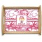 Pink Camo Serving Tray Wood Large - Main