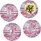 Pink Camo Set of Lunch / Dinner Plates