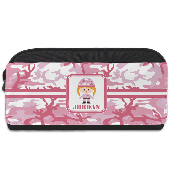 Custom Pink Camo Shoe Bag (Personalized)