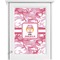 Pink Camo Single White Cabinet Decal