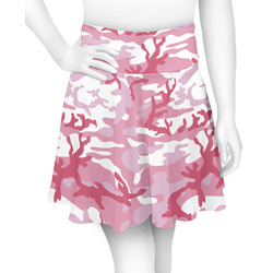 Pink Camo Skater Skirt - Large