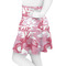 Pink Camo Skater Skirt - Side