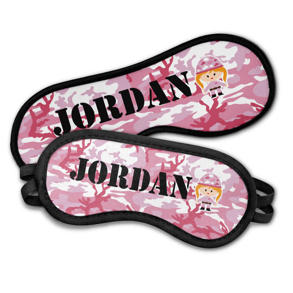 Pink Camo Sleeping Eye Masks - PARENT