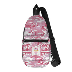 Pink Camo Sling Bag (Personalized)
