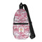 Pink Camo Sling Bag - Front View