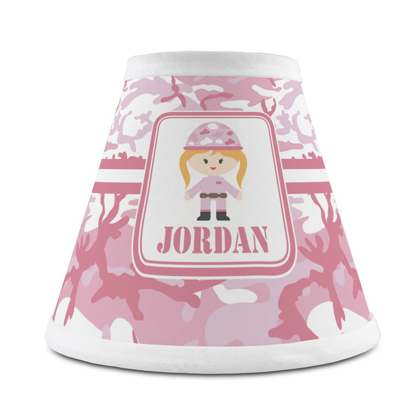 Custom Pink Camo Chandelier Lamp Shade (Personalized)