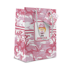 Pink Camo Gift Bag (Personalized)