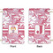 Pink Camo Small Laundry Bag - Front & Back View