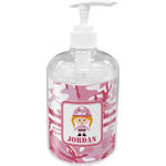 Pink Camo Acrylic Soap & Lotion Bottle (Personalized)