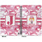 Pink Camo Spiral Journal 7 x 10 - Apvl