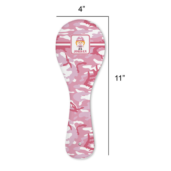 Pink Camo Spoon Rest Trivet - APPROVAL