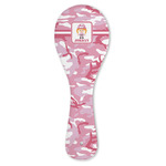 Pink Camo Ceramic Spoon Rest (Personalized)