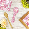 Pink Camo Spoon Rest Trivet - LIFESTYLE