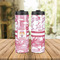 Pink Camo Stainless Steel Tumbler - Lifestyle