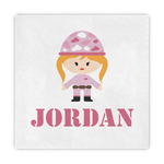 Pink Camo Decorative Paper Napkins (Personalized)