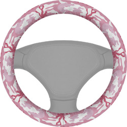 Pink Camo Steering Wheel Cover (Personalized)