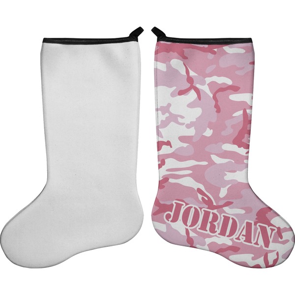 Pink Camo Stocking - Single-Sided - Approval