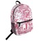 Pink Camo Student Backpack Front