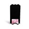 Pink Camo Stylized Phone Stand - Back